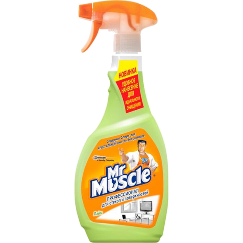 Засіб для миття скла MR.MUSCLE Професіоналлайм, 500мл